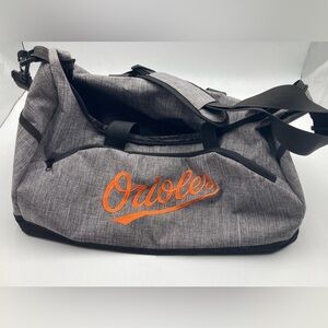 2018 MLB BALTIMORE ORIOLES CAMDEN YARDS STADIUM GIVE AWAY DUFFLE BAG 18X13X8